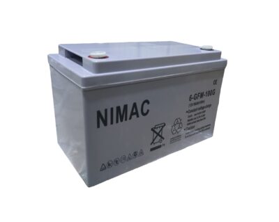 Bateria Nimac ciclo profundo 100ah 12v gel serie G