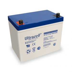 Bateria ultracell ciclo profundo 75ah gel