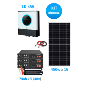 Kit Solar Hibrido 10kw Medio