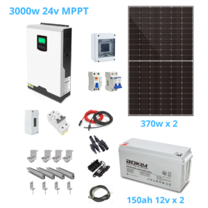 Kit 3000w Base Gel MPPT