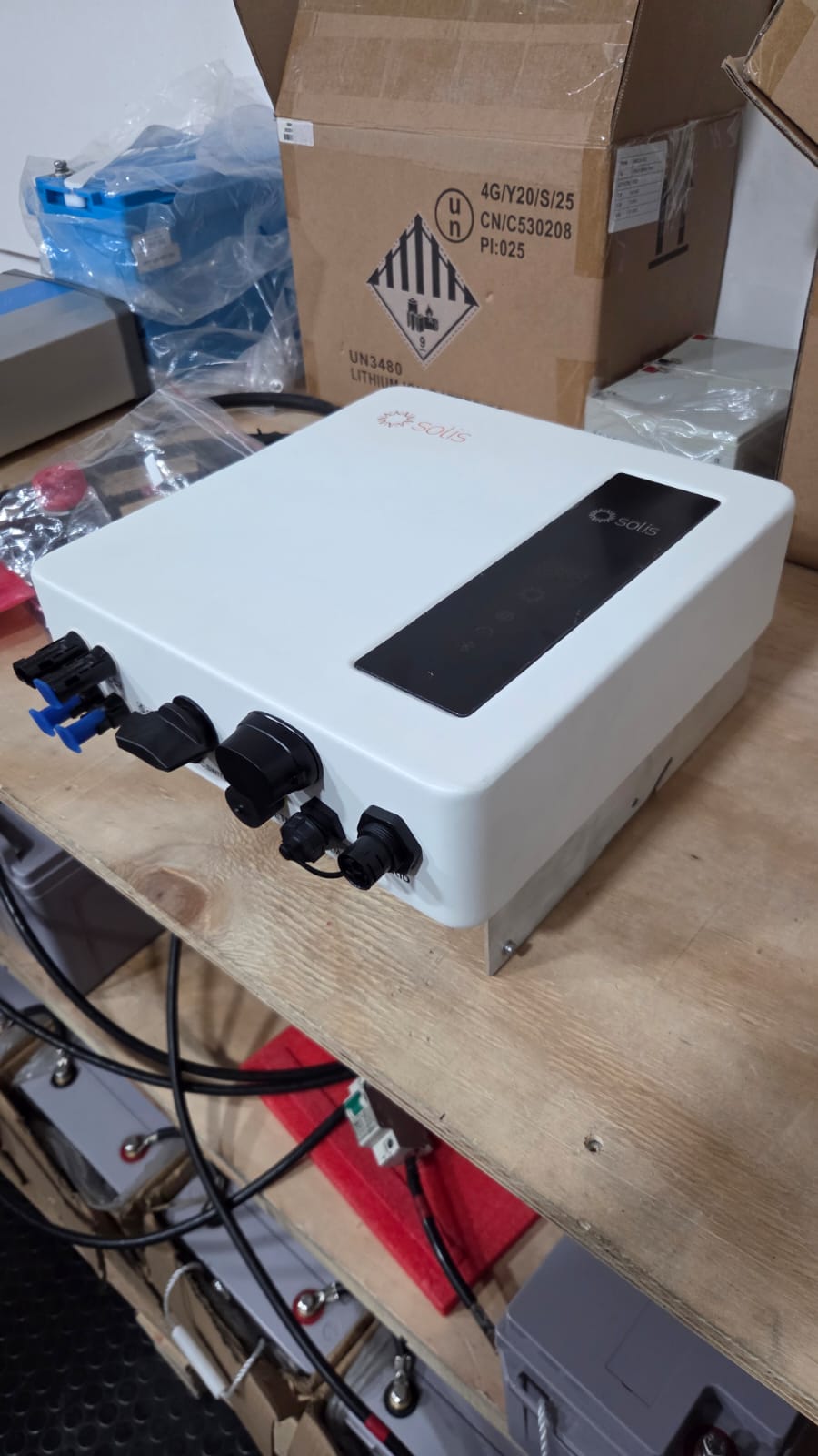 Inversor 5000w On Grid Solis S6 Certificado Sec (Soporte instalado)